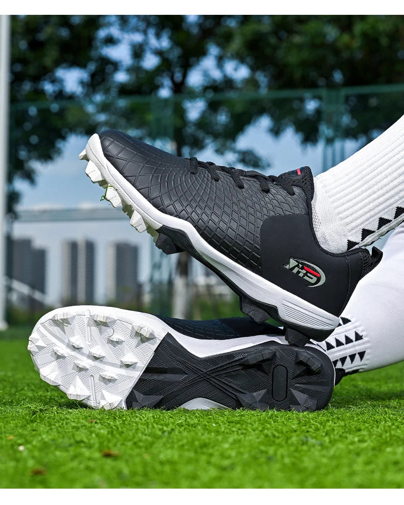 Men's Baseball Shoes, Outdoor Anti Slip Rugby Shoes, Beginner's Board Shoes, Sports Training Baseball Shoes