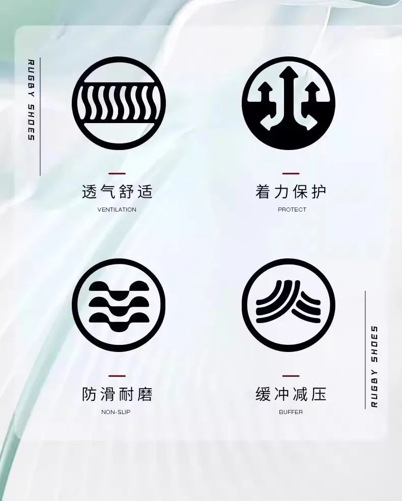 Wear-resistant non-slip professional baseball shoes Competition training softball shoes Men's and women's sports shoes