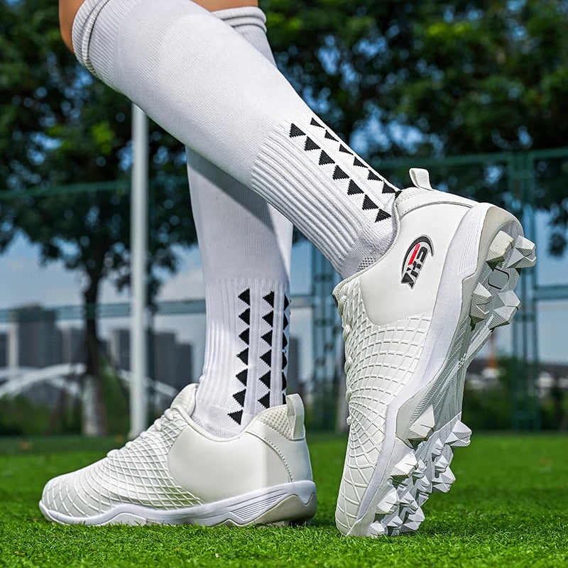 Men's Baseball Shoes, Outdoor Anti Slip Rugby Shoes, Beginner's Board Shoes, Sports Training Baseball Shoes