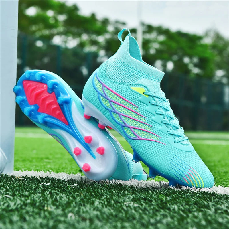 2025 New Softball Shoes for Men High Top Baseball Sneakers Women Comfortable Baseball Shoes Wear-Resisting Outdoor Sneakers