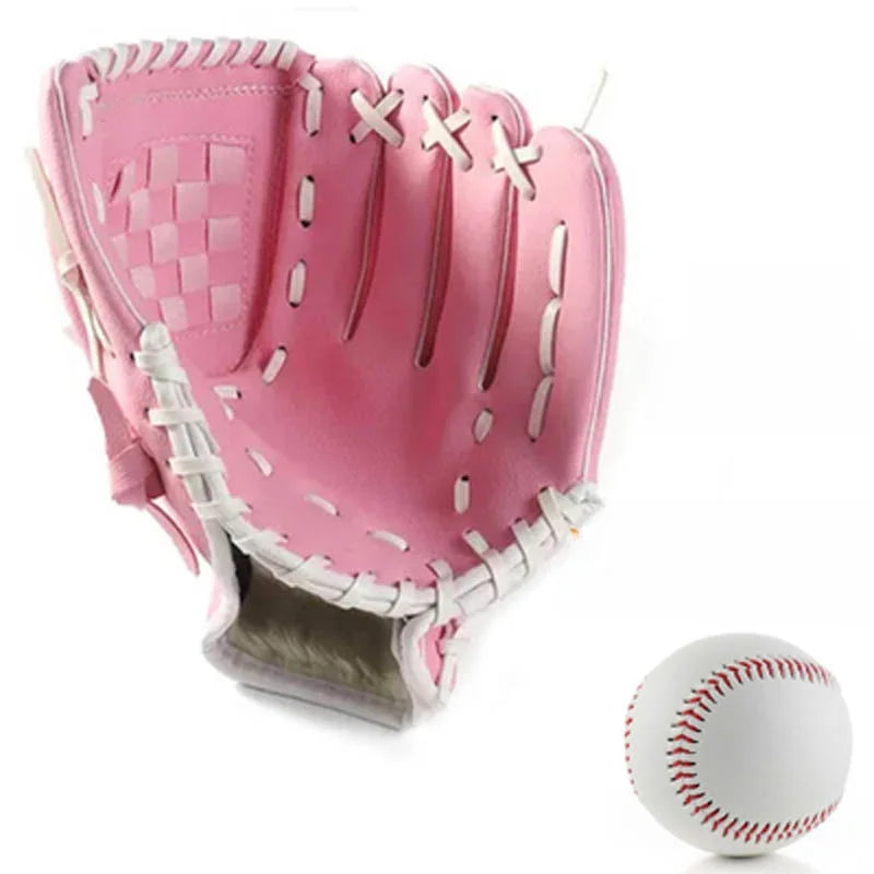 Baseball Gloves PVC PU for Children Teens Adults T Building Sports Equipment Baseball Glove Sports Fitn Fans Supplies