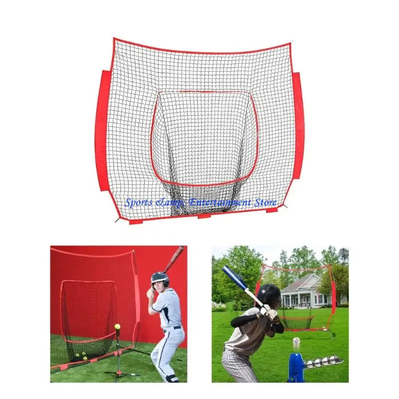 G7NF Nylon Softball Practice Net Baseball Replacement Net Baseball Sport Accessory