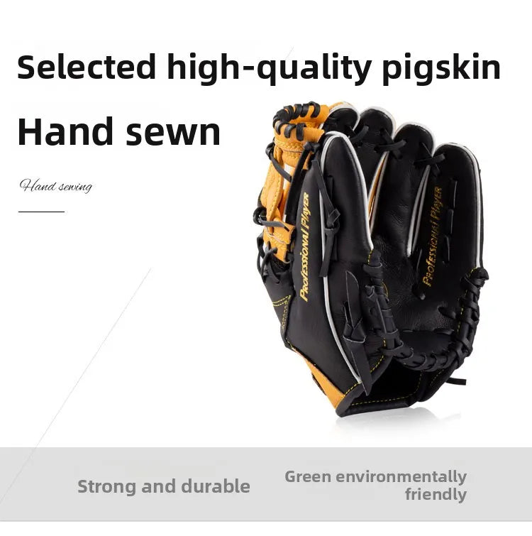 Leather Baseball Glove for Adults And Teenagers College Students Sports Class Sofall Towing Gloves Baseball Equipment