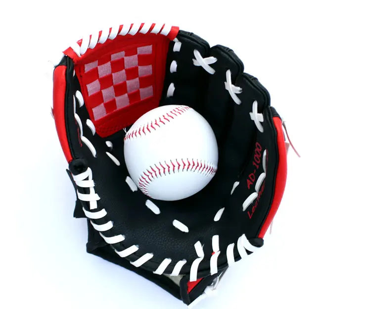 Baseball Gloves 9 Inch 0 Inch  Inch Inner Field Outer Field Gloves Training for Children Youths Teenagers Adults Towing