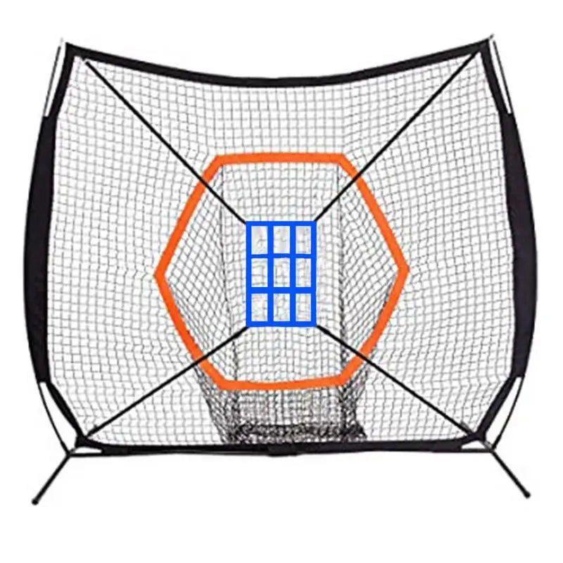 Baseball Softball Practice Net Portable Hitting Pitching Batting Training Net Baseball Backstop Net Backstop Screen Equipment
