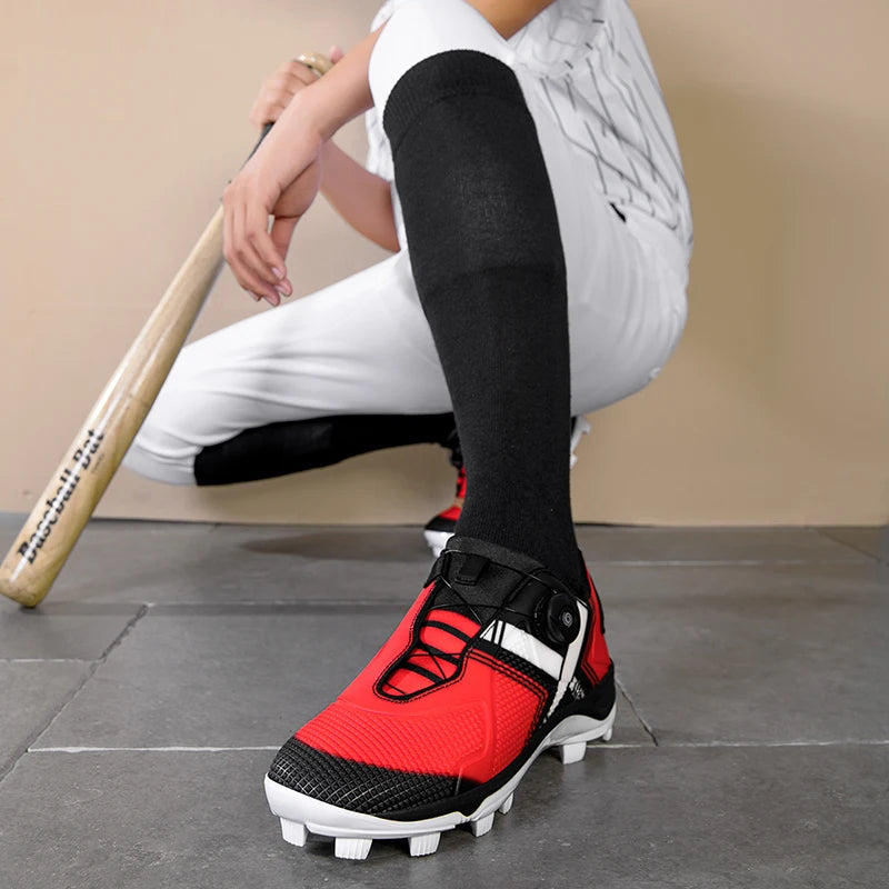 Men's Baseball Shoes, Professional Softball Sports Shoes, Anti Slip Outdoor Nail Shoes, Baseball Training Shoes Sizes 38-45