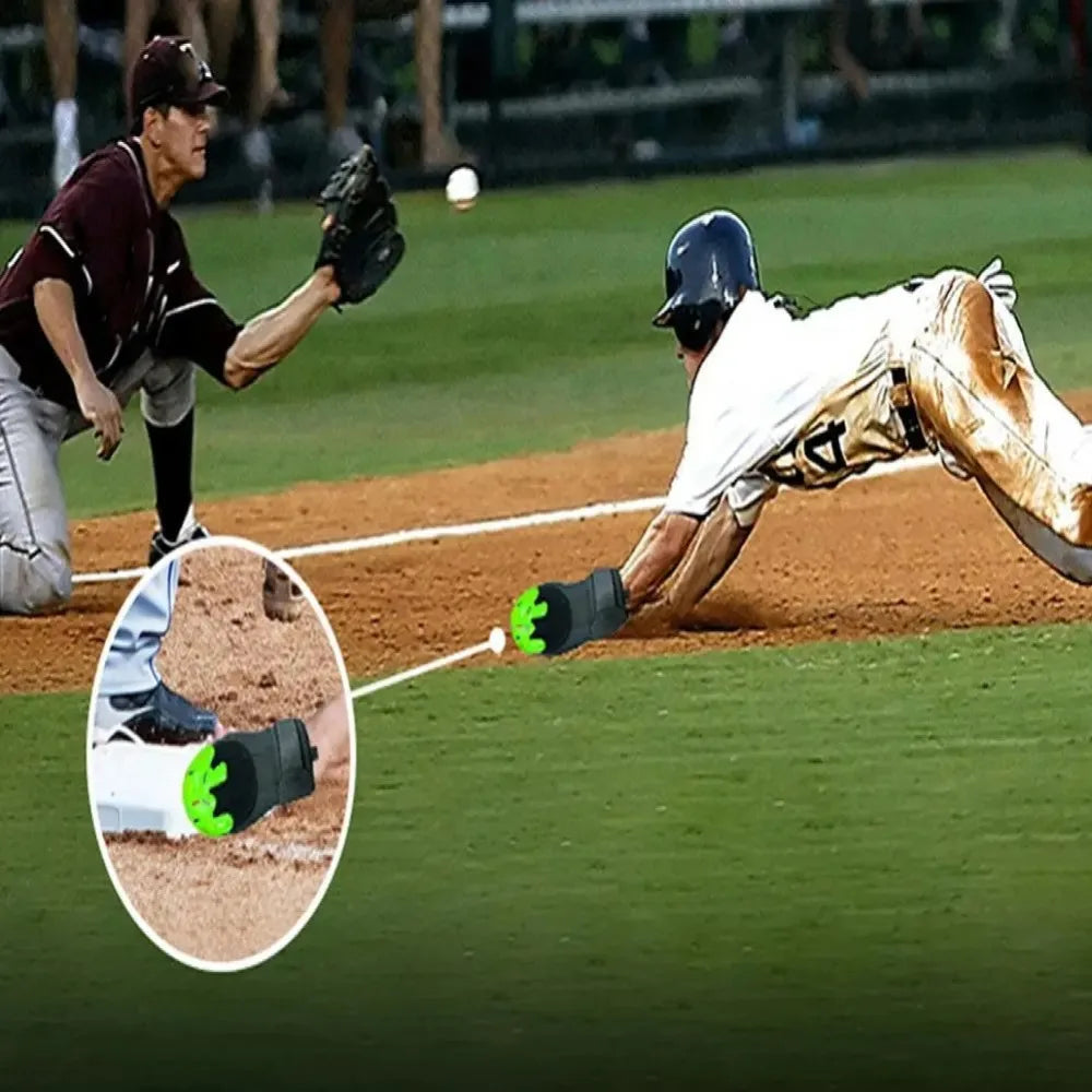 Icecream Baseball Sliding Mitt Glove Left Right Universal Protective Glove Compression Strap Adjustable Wrist Softball Glove