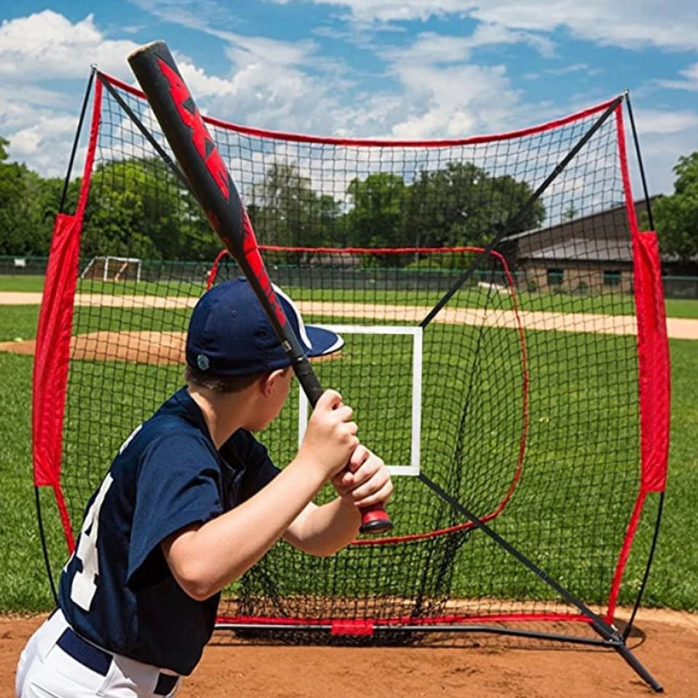 Adjustable Baseball Strike Target Net Baseball Softball Pitching Training Hitting Zone Target Net Baseball Training Equipment