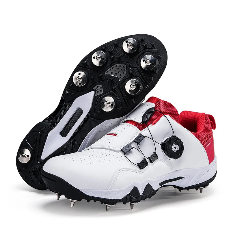 New Style Couple Baseball Shoes Non Slip Outdoor Spiked Sneakers Comfortable Softball Training Shoes Low Top Outdoor Sneakers