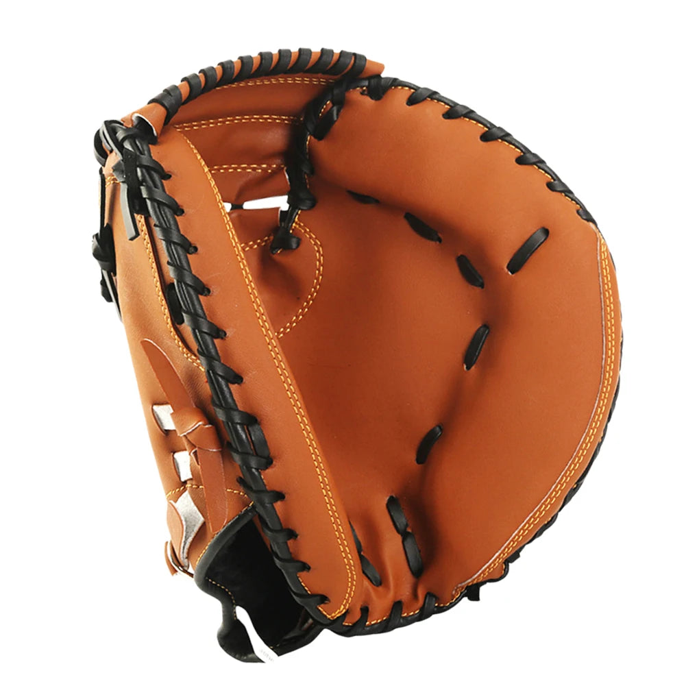 Baseball Glove PU Leather Baseball Mitt Thicken Baseball Fielding Glove Wear-resistant Softball Glove for Youth Adults Practice