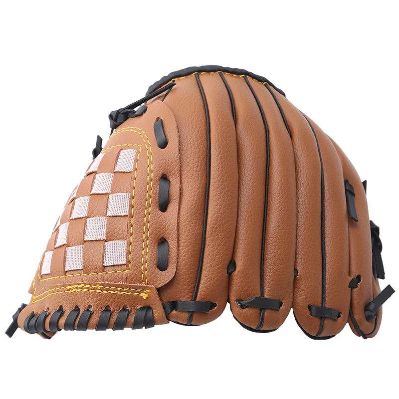 1pc Outdoor Sports Baseball Glove Durable Softball Practice Equipment Size 9.5/10.5/11.5/12.5 Adult Man Woman Train Supplies
