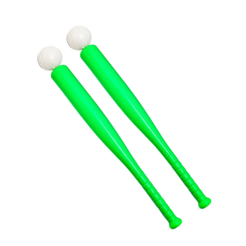 Mini Baseball Bat Plastic Lightweight Outdoor Indoor Sports Fitness Goods Morning Exercises Training Prop Leisure Game TMZ