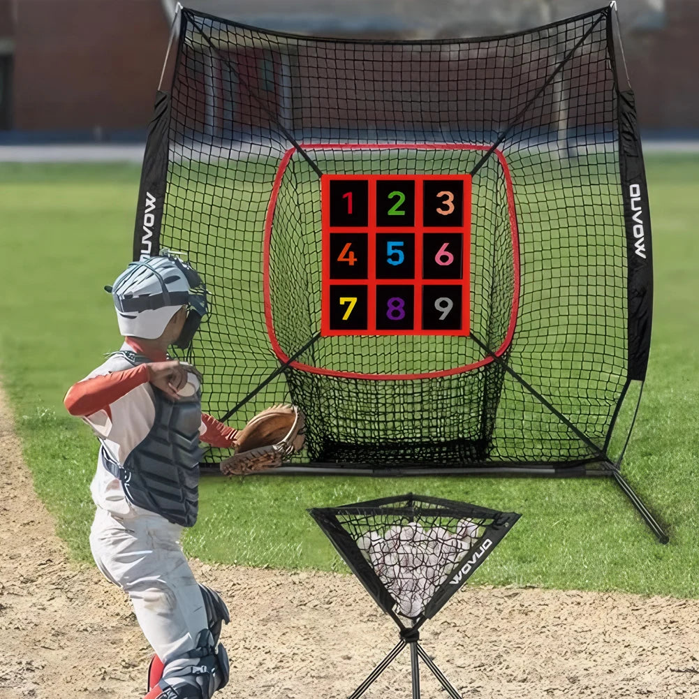 Strike Zone Target Throwing Pitching Hitting Batting Practice Target Pitcher Accuracy Training Aids for Baseball Softball Net