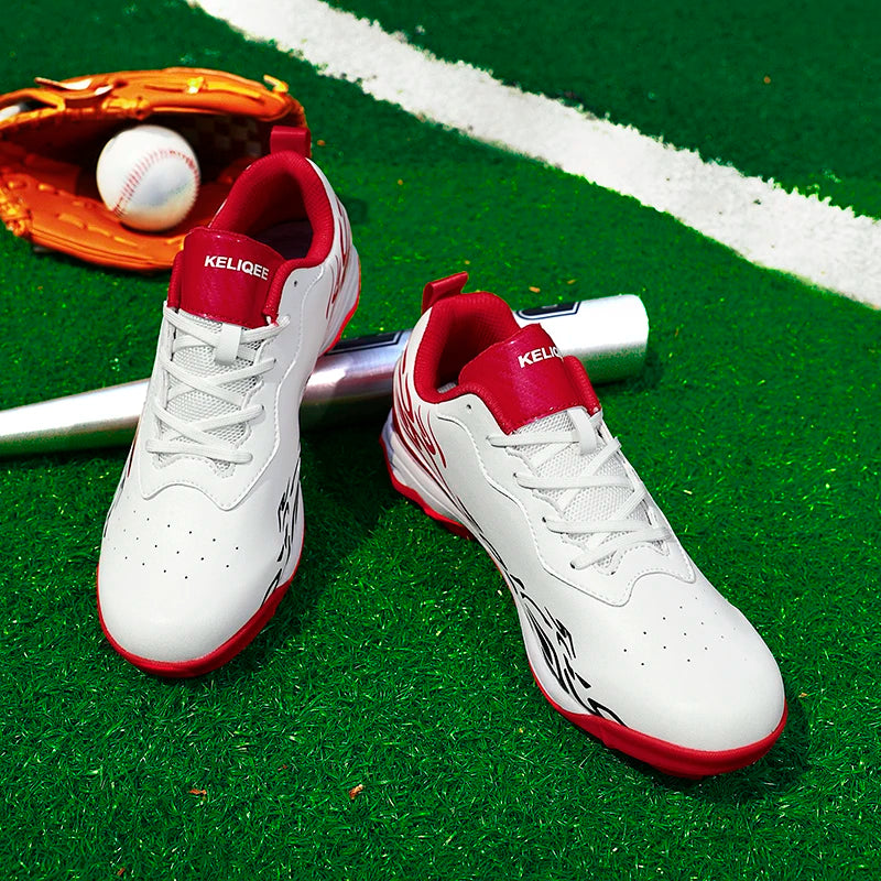 2025 New Men Baseball Sneakers Professional Softball Sport Shoes Non Slip Spiked Sneakers Comfortable Baseball Training Shoes