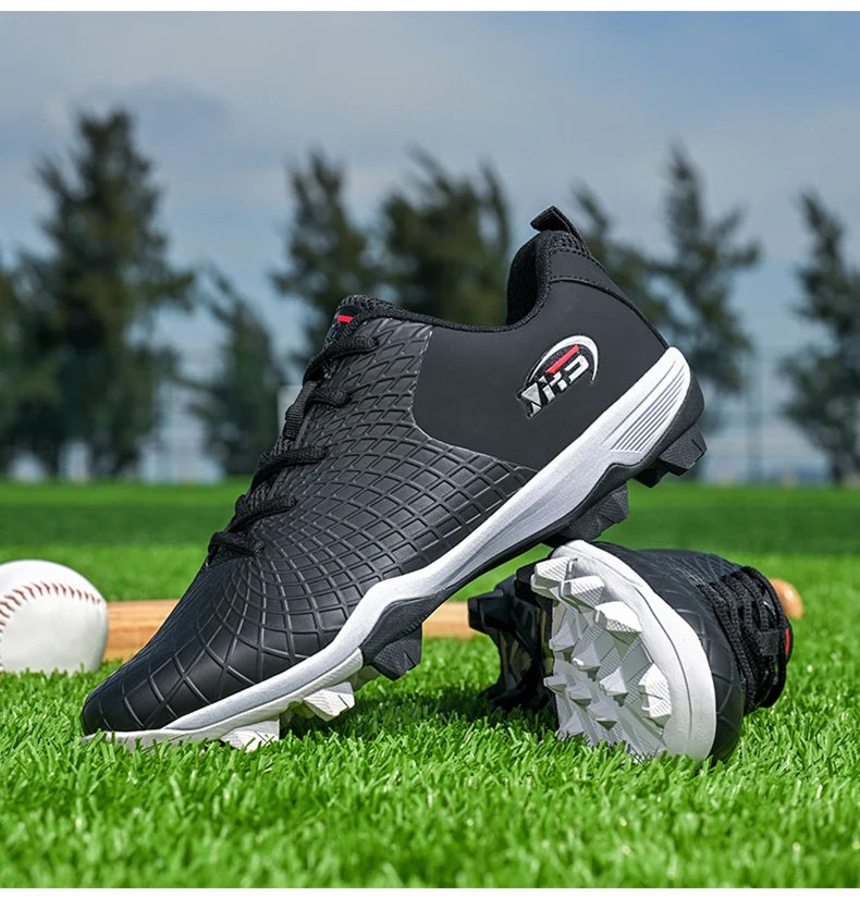 Men's Baseball Shoes, Outdoor Anti Slip Rugby Shoes, Beginner's Board Shoes, Sports Training Baseball Shoes