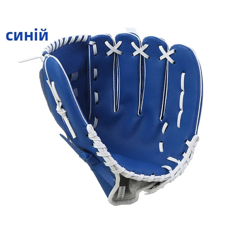 Thiened Baseball Gloves Sofall Gloves for Men And Women Left And Right Hand Kids Teens Adults Parent-Child Sports Fitn