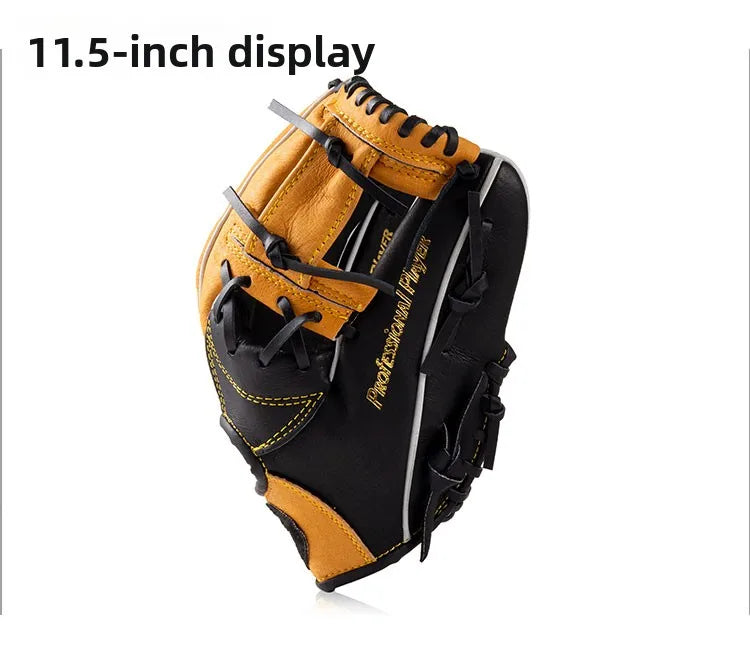 Leather Baseball Glove for Adults And Teenagers College Students Sports Class Sofall Towing Gloves Baseball Equipment