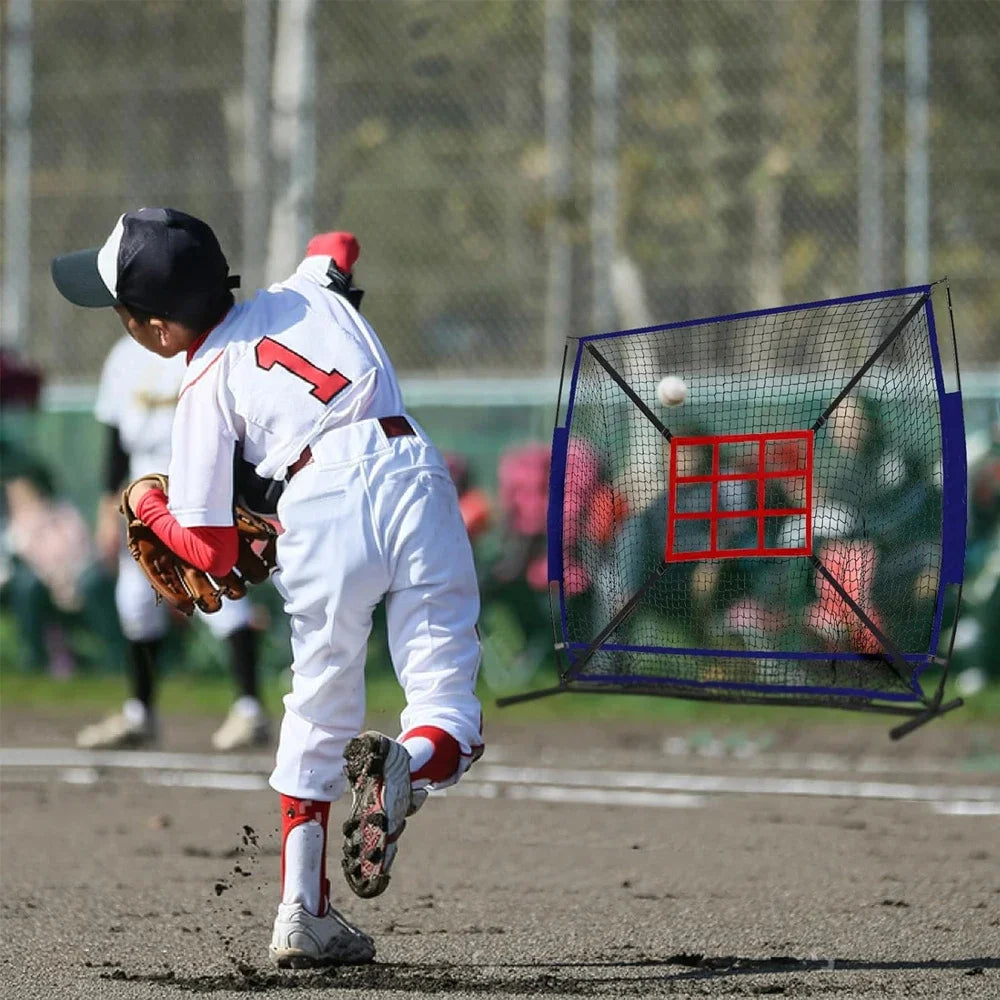 Adjustable Baseball Strike Target Net Baseball Softball Pitching Training Hitting Zone Target Net Baseball Training Equipment