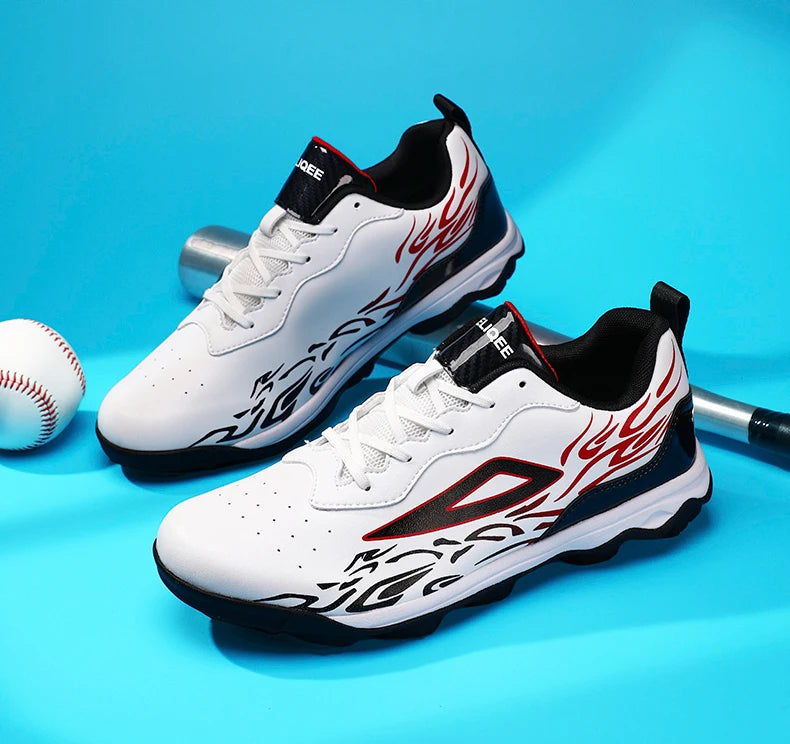 2025 New Men Baseball Sneakers Professional Softball Sport Shoes Non Slip Spiked Sneakers Comfortable Baseball Training Shoes