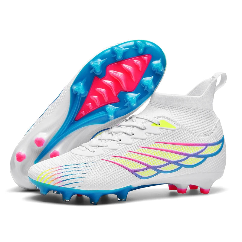 2025 New Softball Shoes for Men High Top Baseball Sneakers Women Comfortable Baseball Shoes Wear-Resisting Outdoor Sneakers