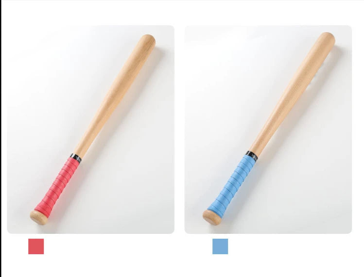 Wood Baseball Bat And Softball Gloves Ball Youth Children 21inch Outdoor Sports Home Person Self-Defense Gear