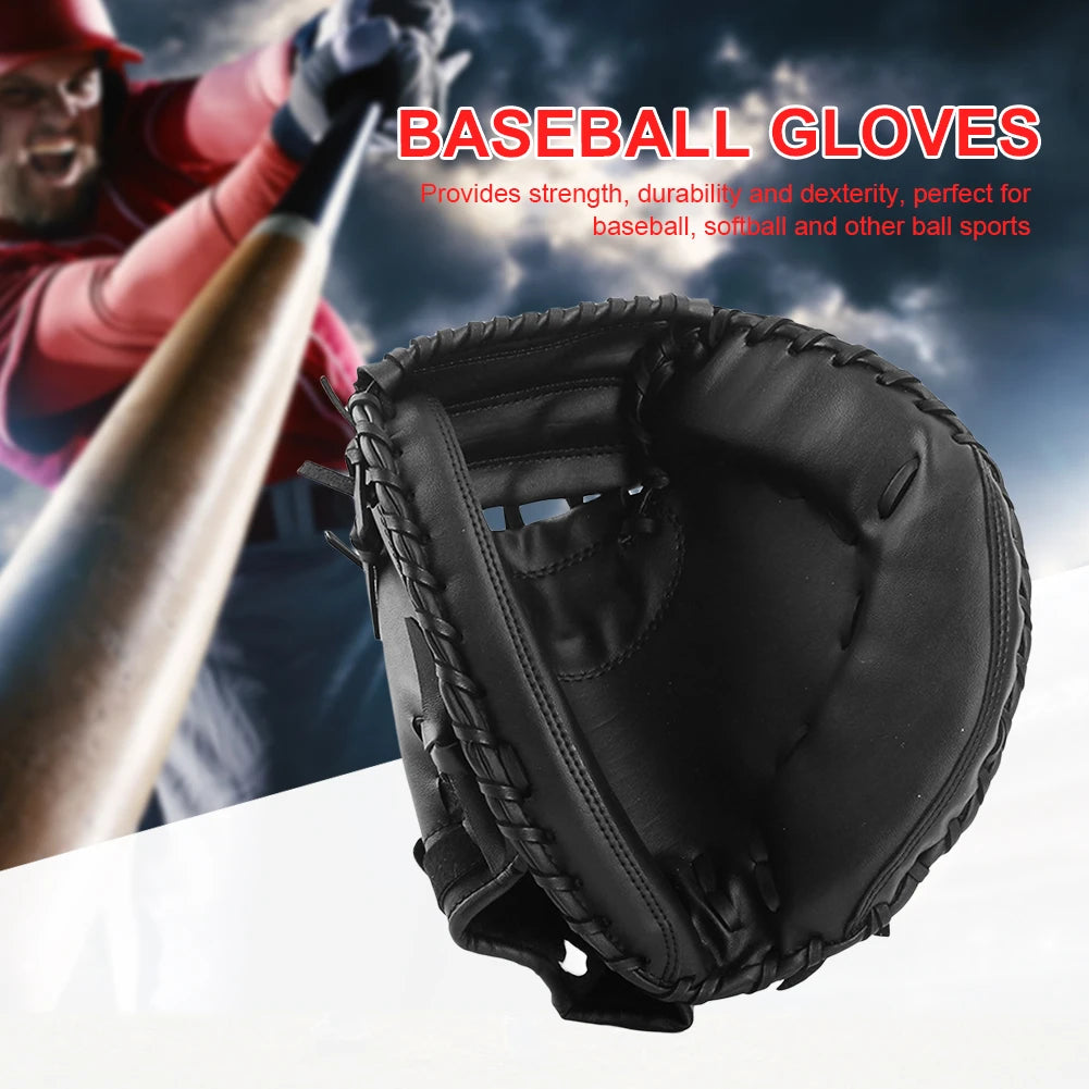 Baseball Mitt Wear-resistant Baseball Fielding Glove Baseball Softball Catcher Thicken Beginner Play Training for Outdoor Sports