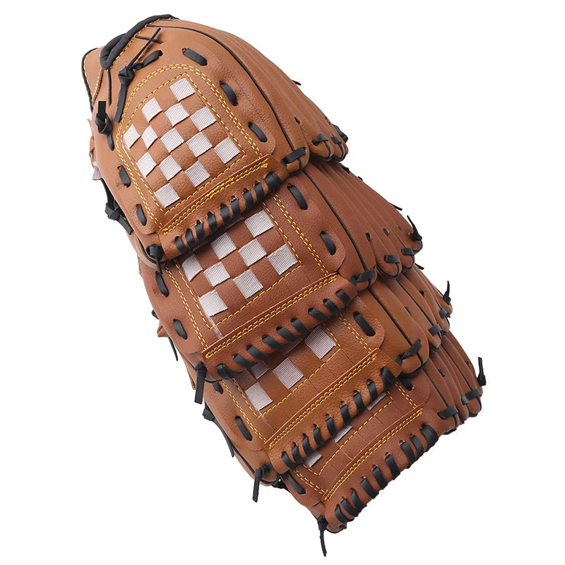 1pc Outdoor Sports Baseball Glove Durable Softball Practice Equipment Size 9.5/10.5/11.5/12.5 Adult Man Woman Train Supplies