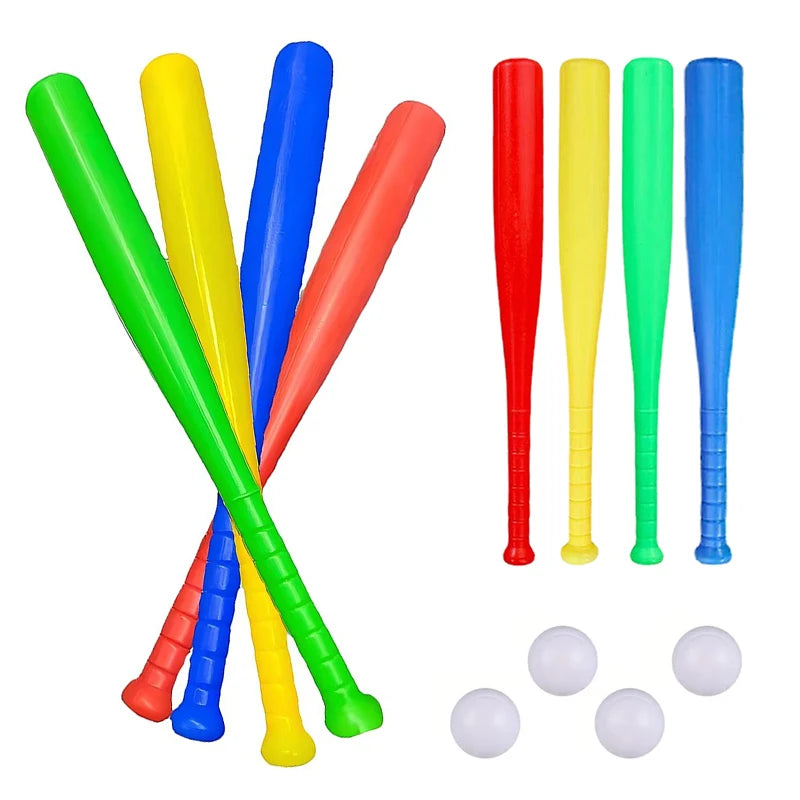 Mini Baseball Bat Plastic Lightweight Children Outdoor Indoor Sports Fitness Goods Morning Exercises Training Leisure Game TMZ