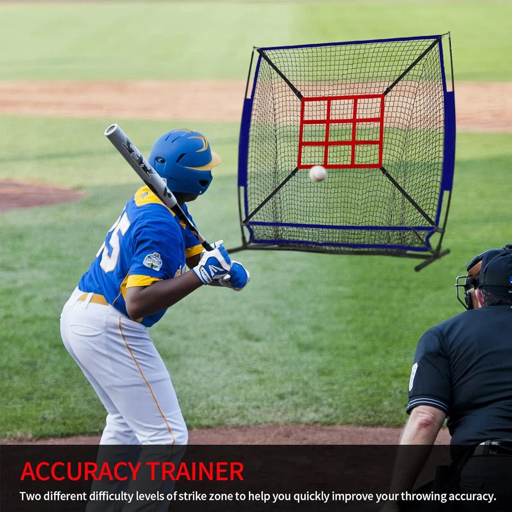 Adjustable Baseball Strike Target Net Baseball Softball Pitching Training Hitting Zone Target Net Baseball Training Equipment
