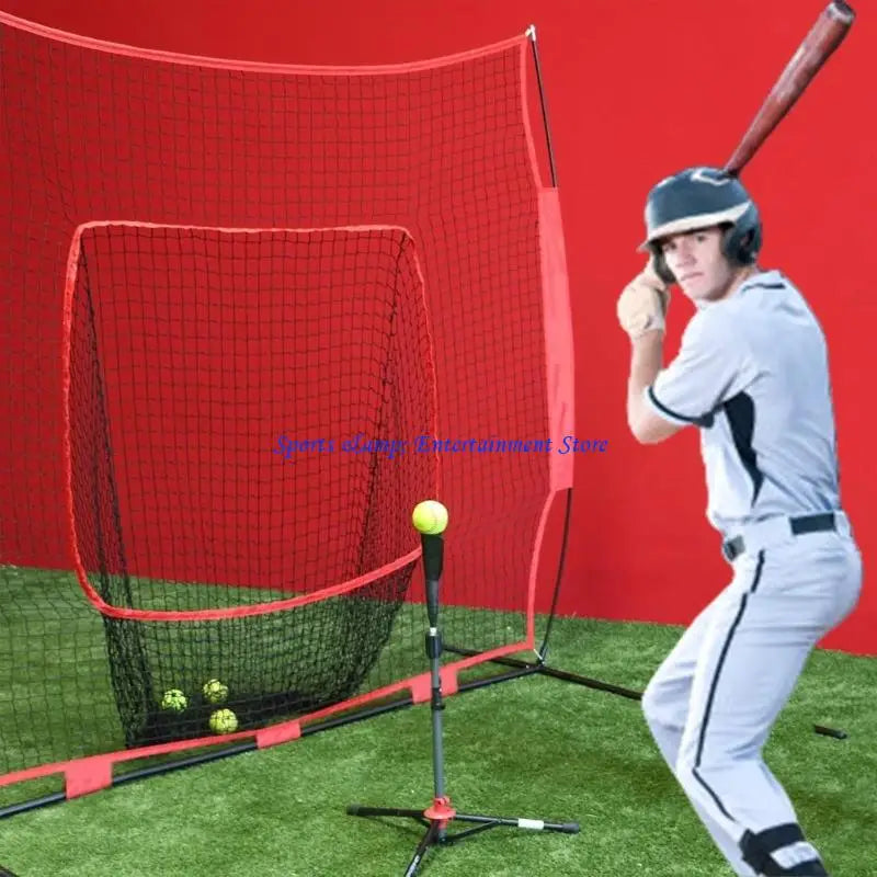G7NF Nylon Softball Practice Net Baseball Replacement Net Baseball Sport Accessory
