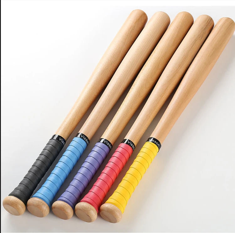Wood Baseball Bat And Softball Gloves Ball Youth Children 21inch Outdoor Sports Home Person Self-Defense Gear