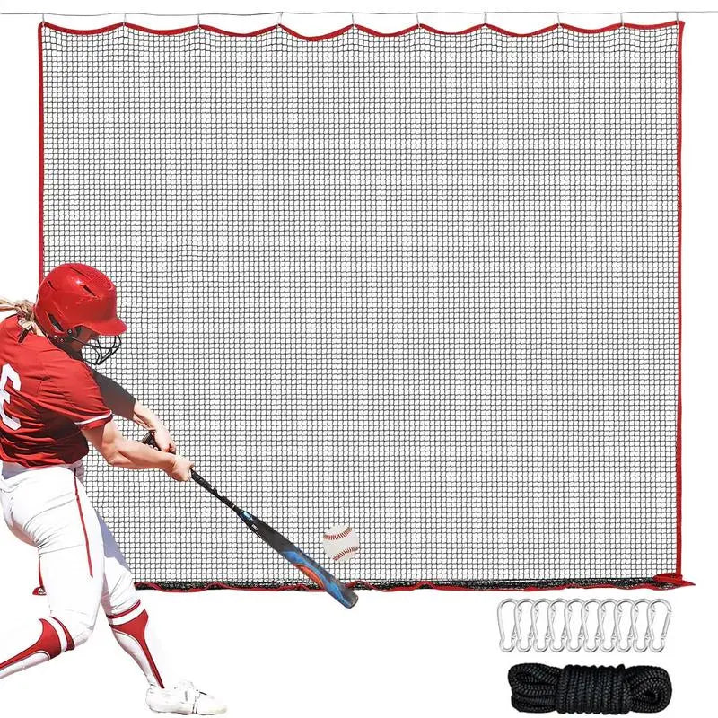 Baseball Practice Net Portable Hitting Pitching Batting Training Net Baseball Backstop Net Catching Training Net for Ball Sports
