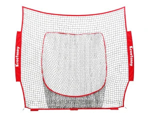 Baseball Replacement Net (NET ONLY),7'×7' Baseball Softball Practice Net for Hitting Batting Catching Pitching