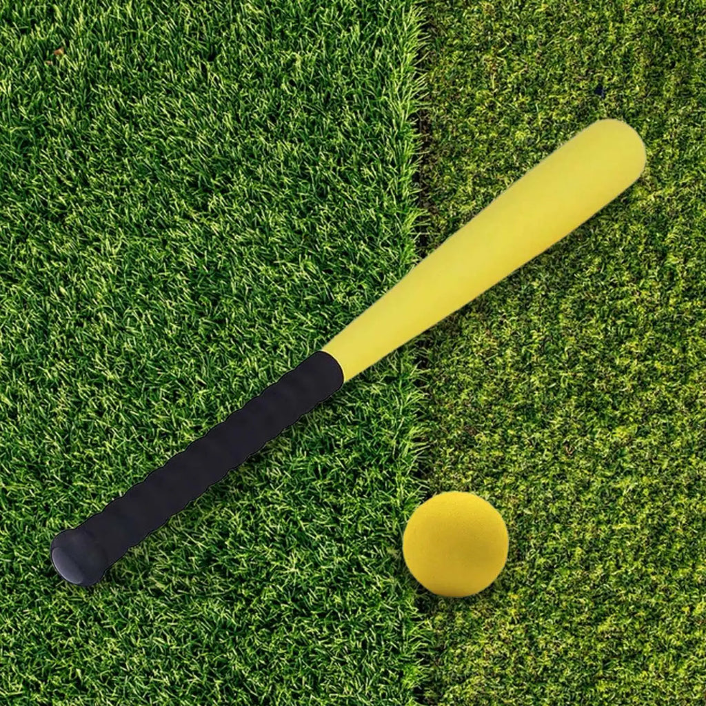 Kids Foam Baseball Bat and Ball 21 inch Lightweight Safe Toy EVA Softball Bat Tball Bat for Indoor Outdoor Learning Game Playing