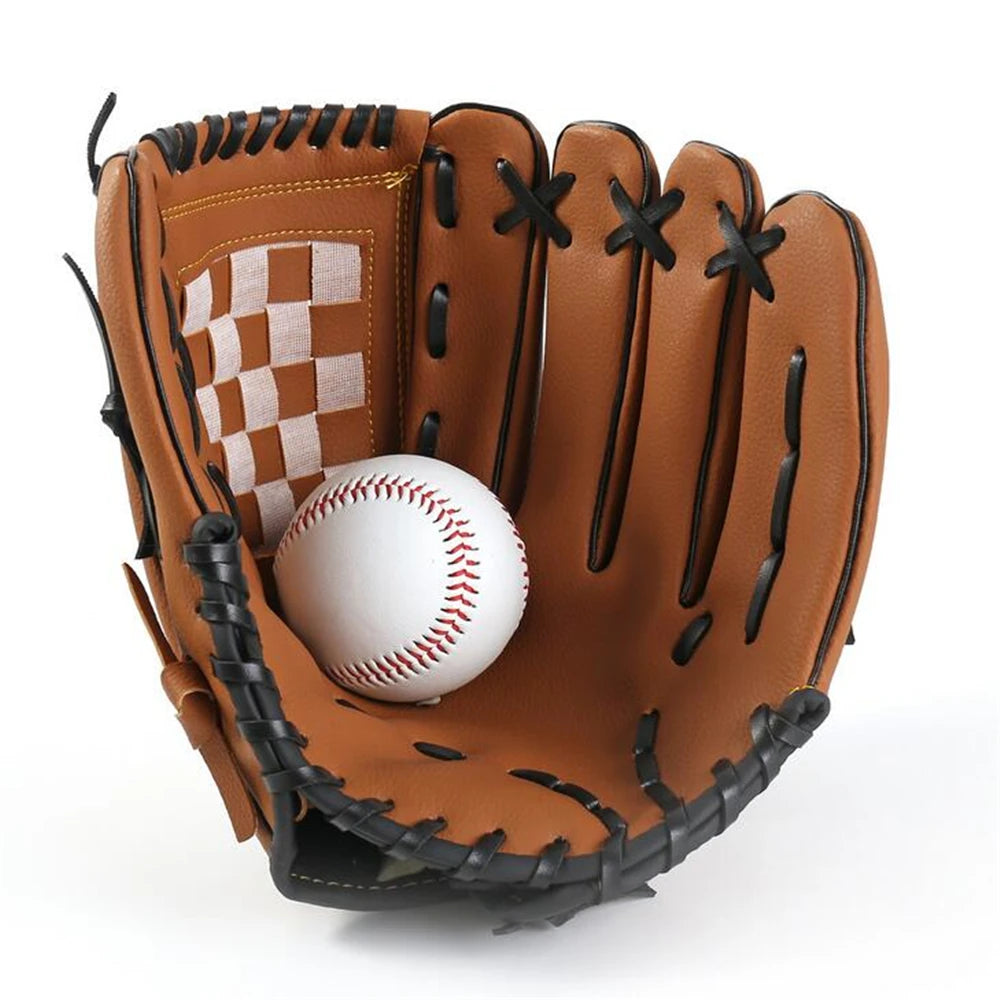 Three size Outdoor Sport Baseball Glove Catcher Baseball Softball Training Practice Equipment Left Hand For Kids/Teenagers/Adult