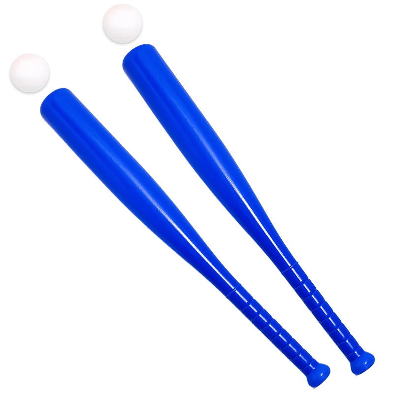 Baseball Set Colorful Plastic Baseball Bat with Ball Outdoor Park Portable Lightweight Fun Sport Game Batting Skill Practice ZYF