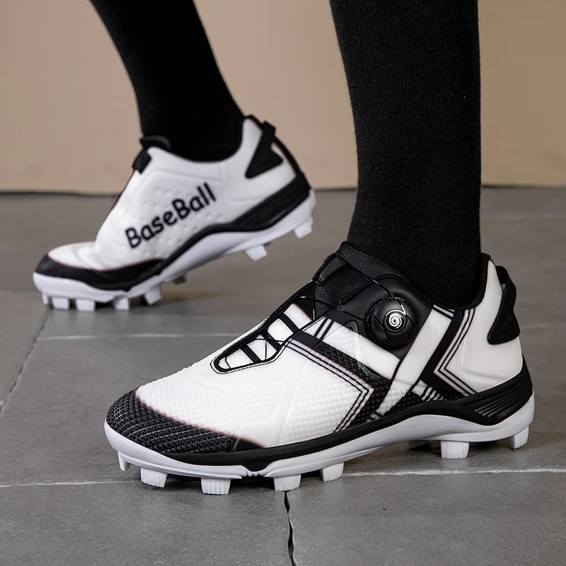 Men's Baseball Shoes, Professional Softball Sports Shoes, Anti Slip Outdoor Nail Shoes, Baseball Training Shoes Sizes 38-45