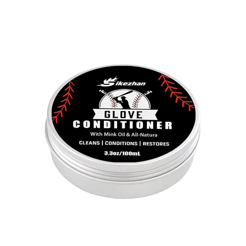 Glove Leather Conditioner - Use on Baseball Gloves, Softball Gloves, and Other Leather Sports Equipment Portable