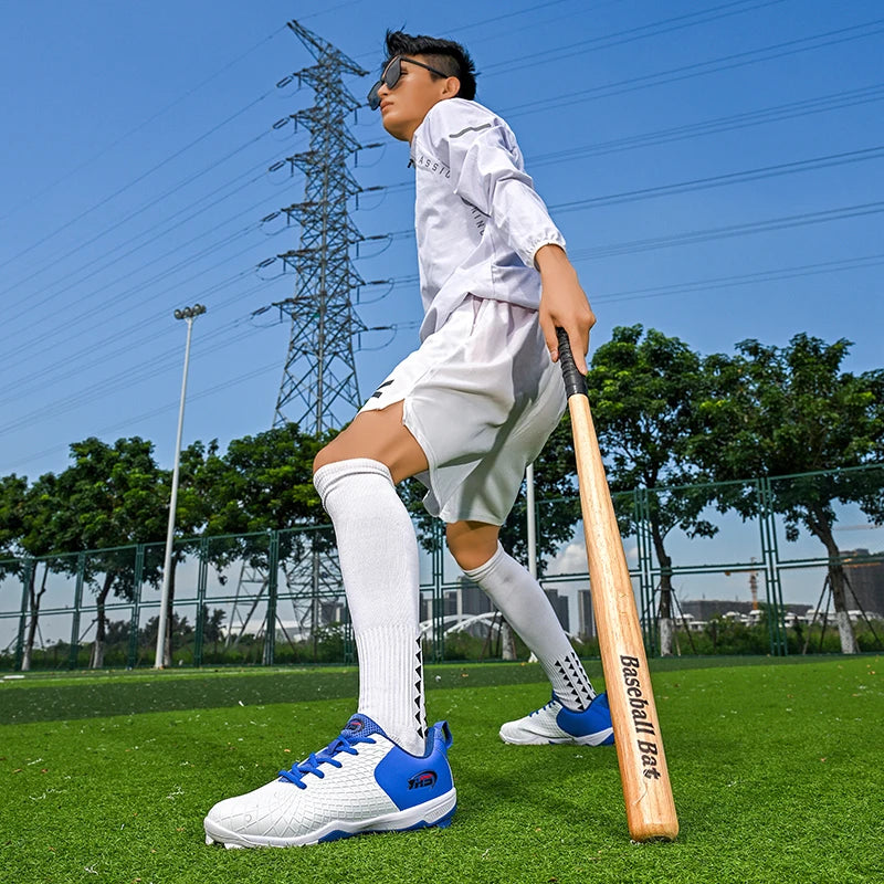 Men's Baseball Shoes, Outdoor Anti Slip Rugby Shoes, Beginner's Board Shoes, Sports Training Baseball Shoes