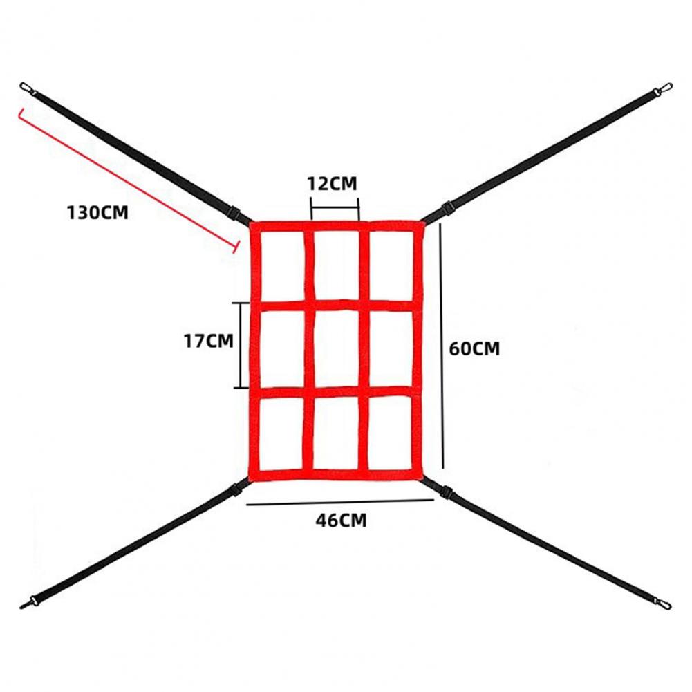 Baseball Strike Zone Target Baseball Target Net Enhance Baseball Skills with Adjustable Strike Zone Target Net for Throwing