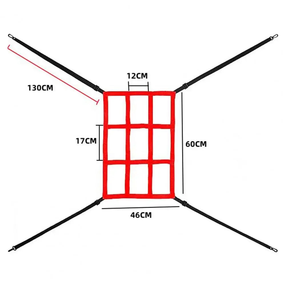 Baseball Strike Zone Target Baseball Target Net Enhance Baseball Skills with Adjustable Strike Zone Target Net for Throwing