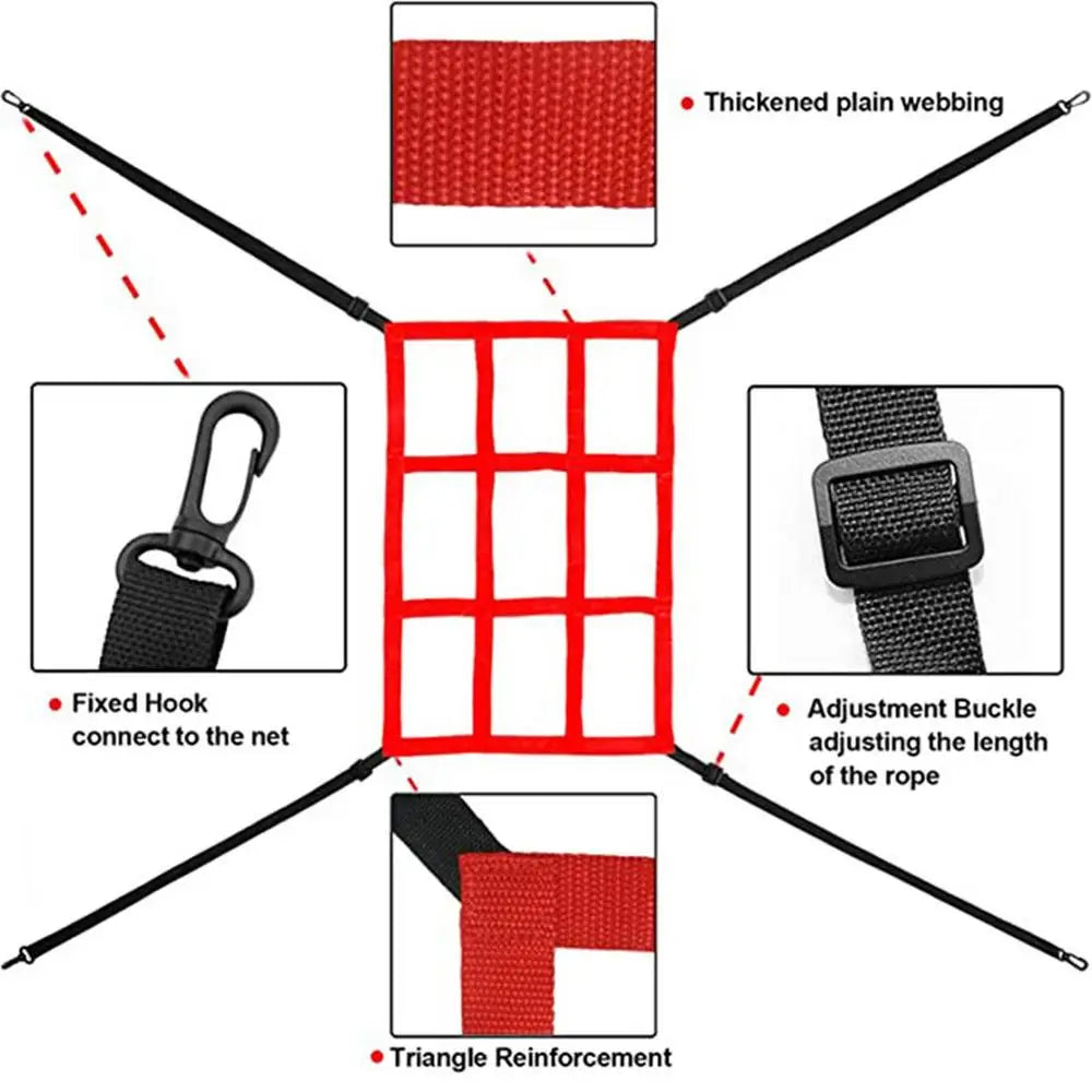 Baseball Softball Practice Net Portable Hitting Pitching Batting Training Net Baseball Backstop Net Backstop Screen Equipment