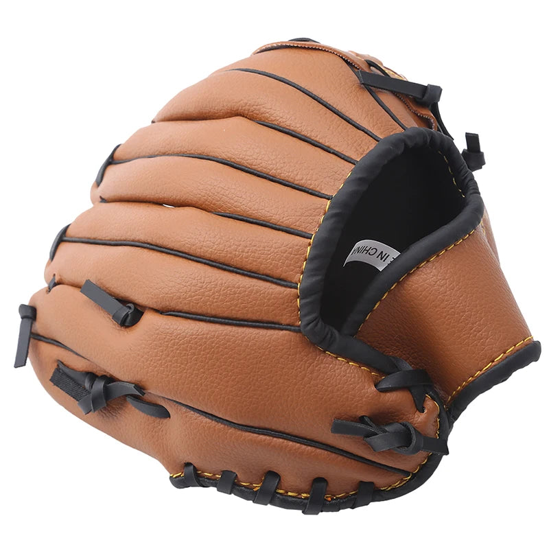 1pc Outdoor Sports Baseball Glove Durable Softball Practice Equipment Size 9.5/10.5/11.5/12.5 Adult Man Woman Train Supplies